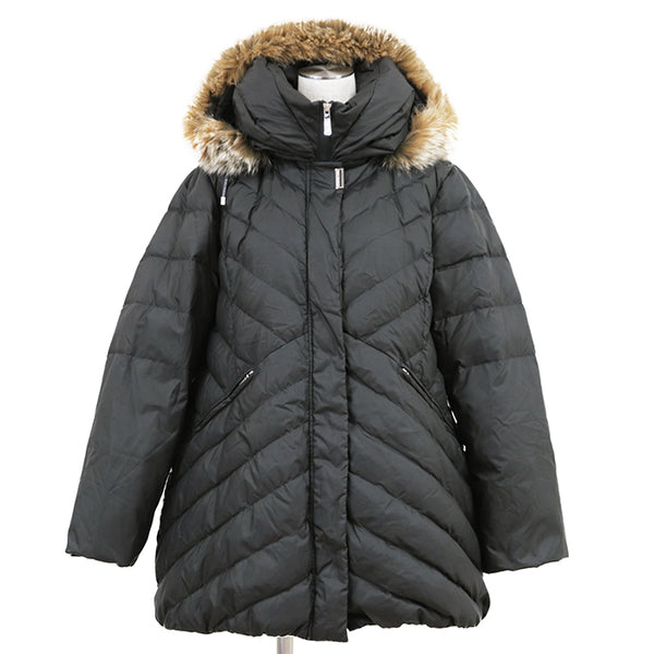Balmain fox fur hood down jacket