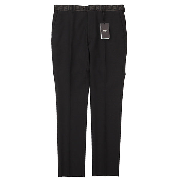 Fendi Zucca Wool Blend Pants