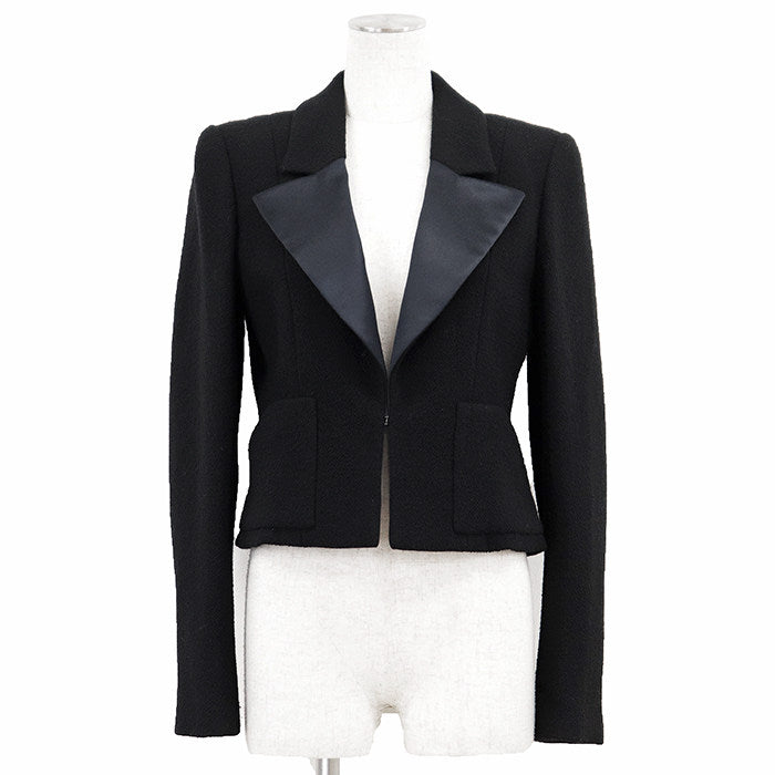 CHANEL Satin Tweed Jacket