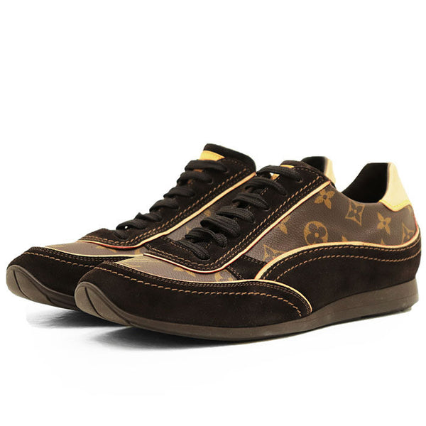 Louis Vuitton Monogram Leather Sneakers