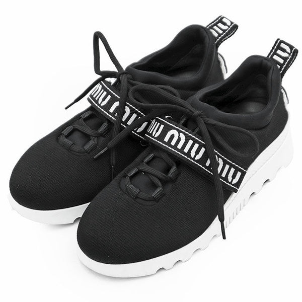 Miu Miu Technical Mesh Sock Sneakers