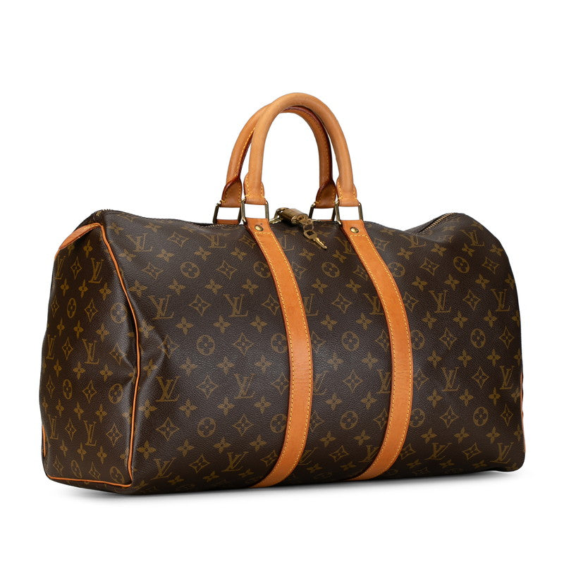 Louis Vuitton Keepall 45 Canvas Travel Bag M41428 in Good condition