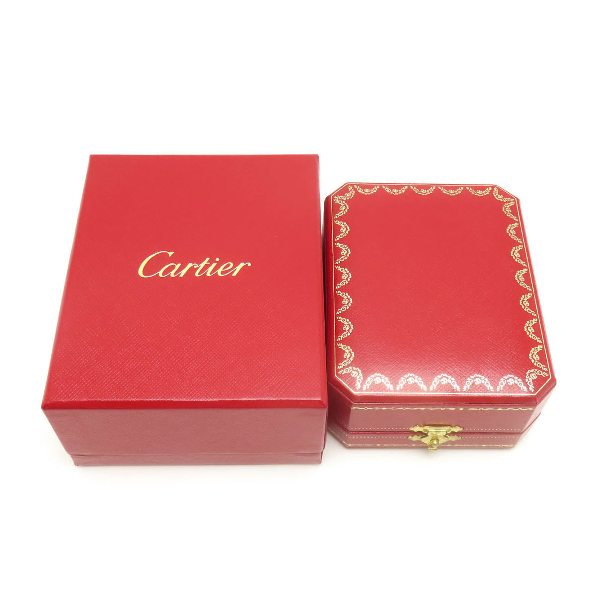 Cartier Jewelry Double Ring Case