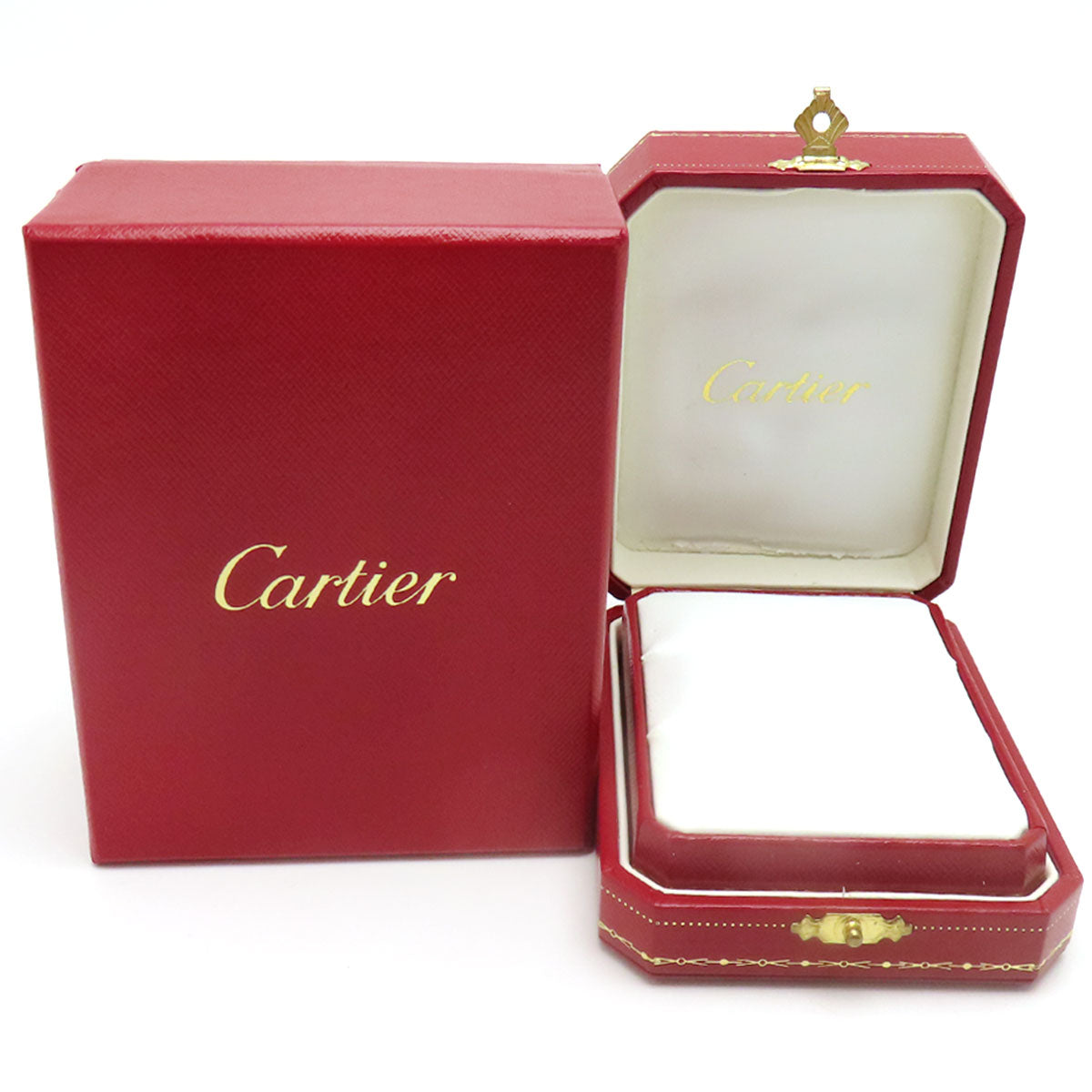 Cartier Jewelry Double Ring Case