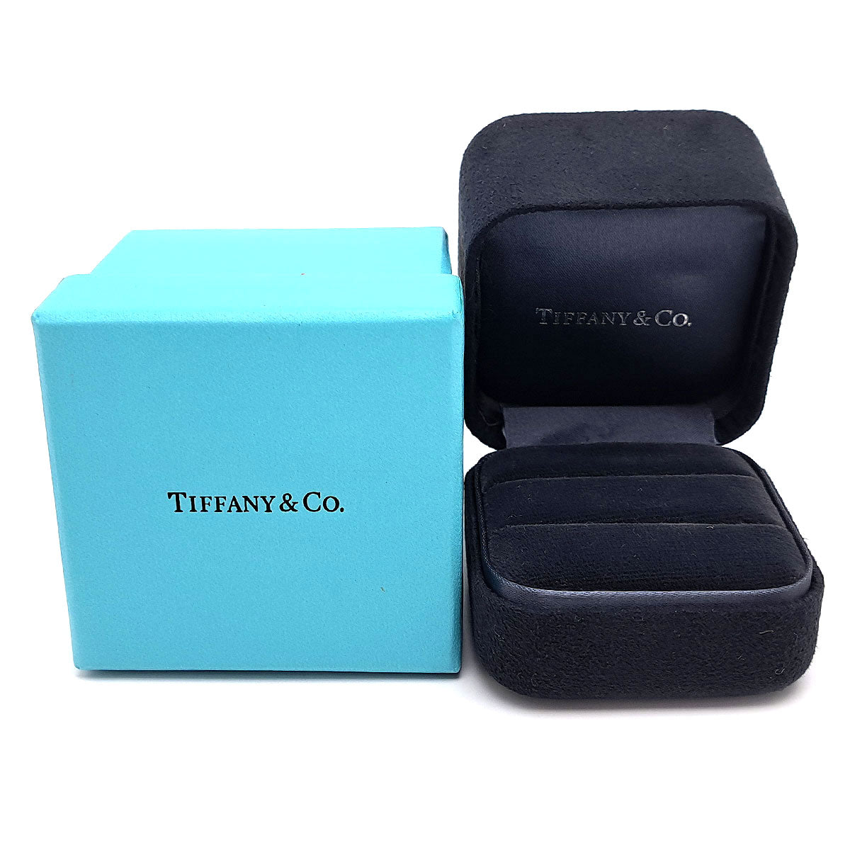 Tiffany Jewelry Double Ring Case