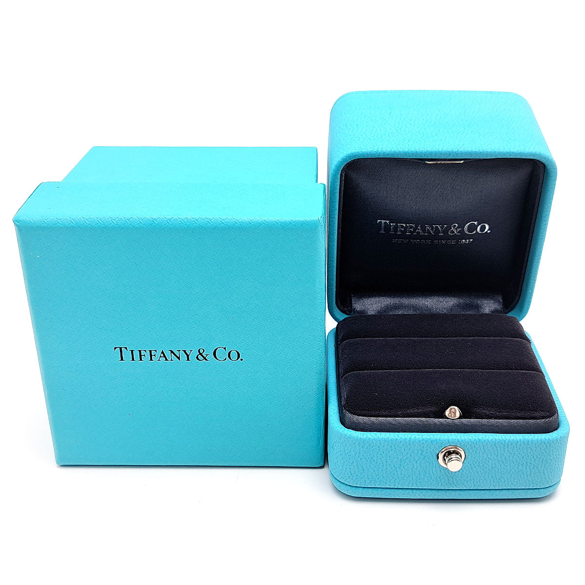 Tiffany & Co Jewelry Double Ring Case