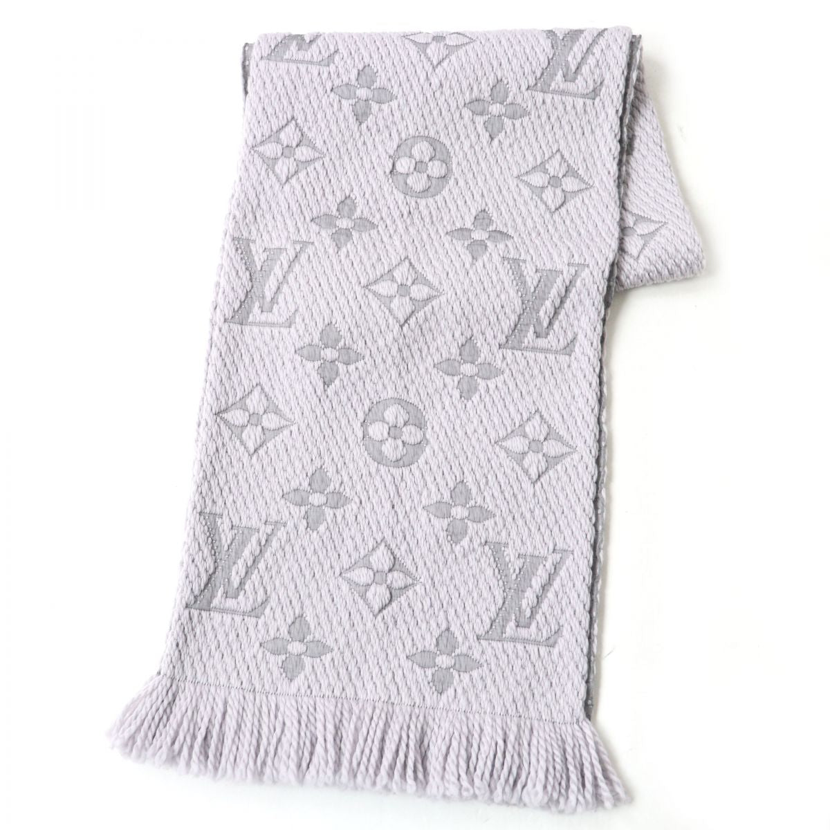 Louis Vuitton Echarpe Logomania Scarf Grey