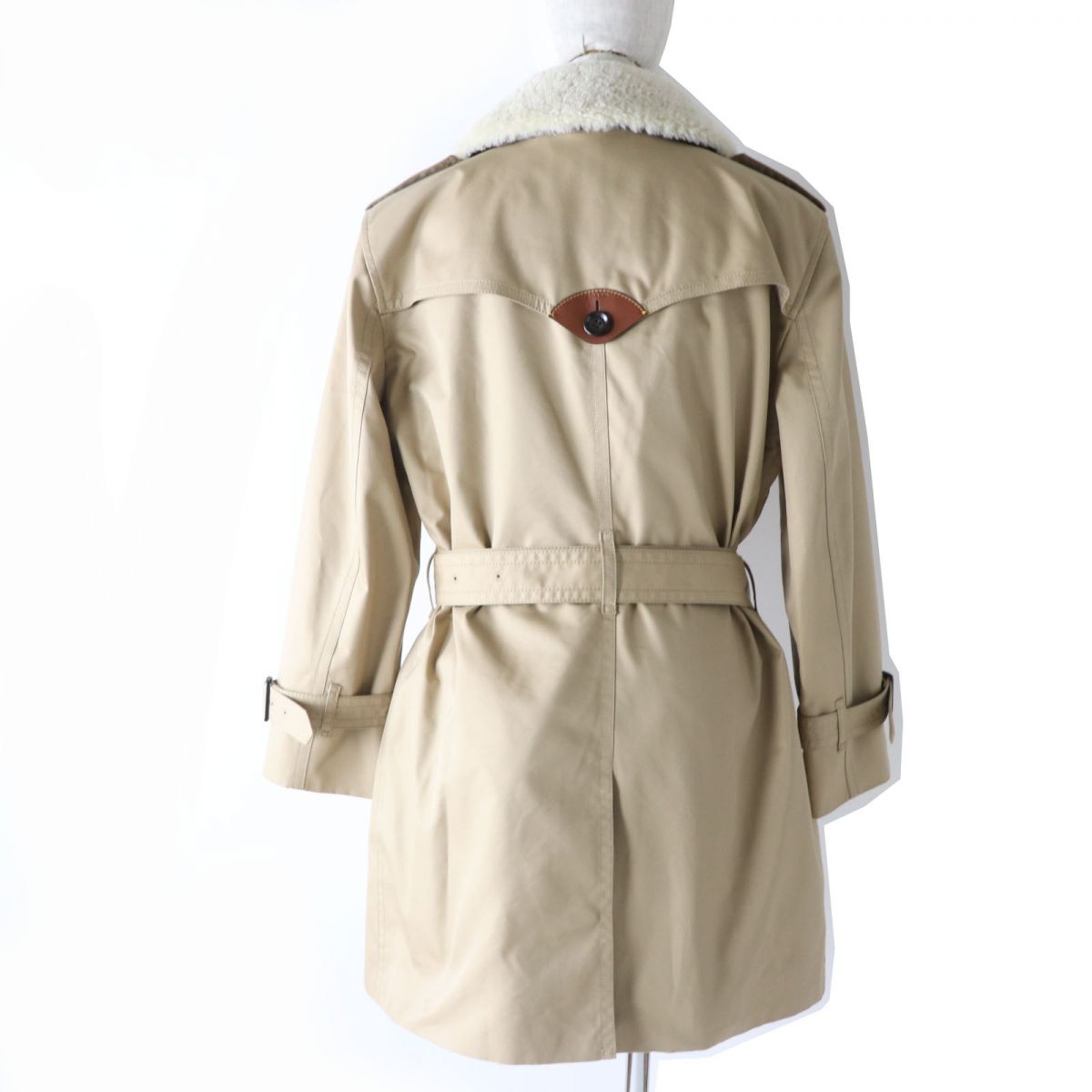 Coach F76255 Women's Trench Coat Beige