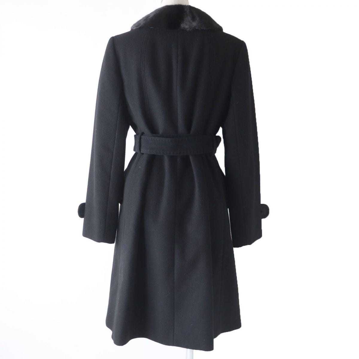 Burberry Cashmere Coat FN328-922 Black