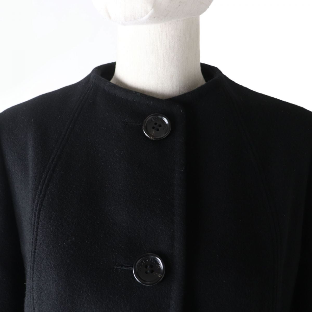 Burberry Cashmere Coat FN328-922 Black