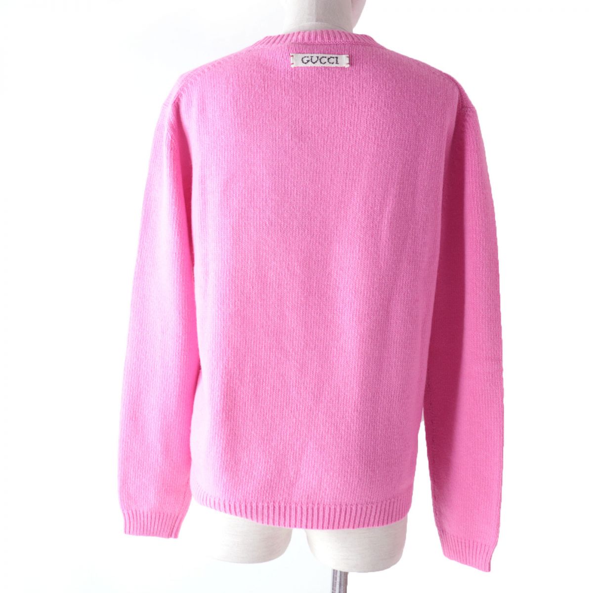 GUCCI x DISNEY Donald Duck Knit Sweater Pink S