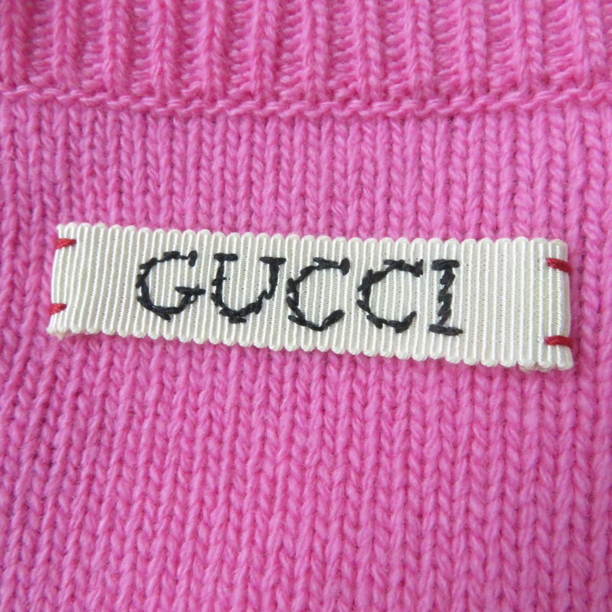 GUCCI x DISNEY Donald Duck Knit Sweater Pink S