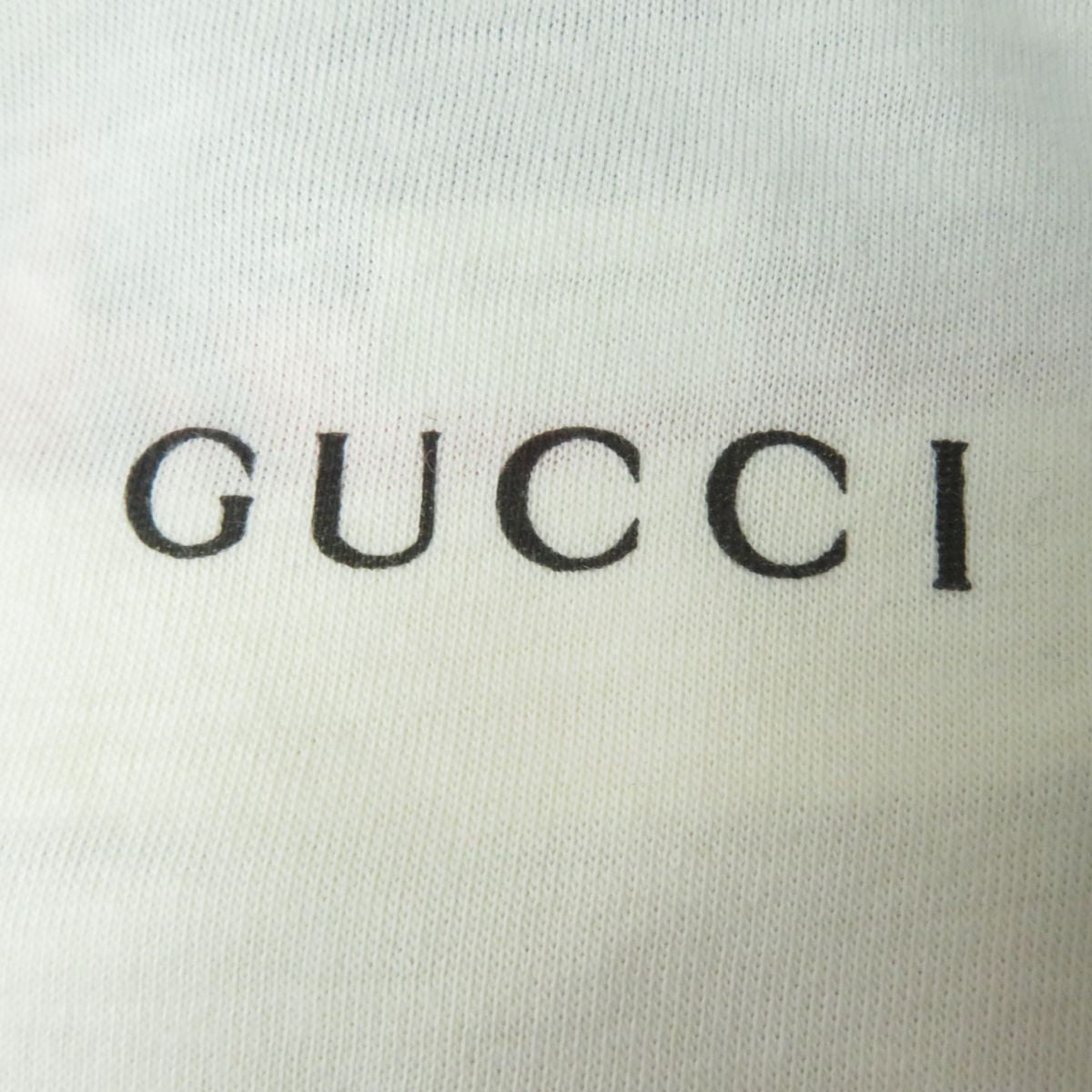 Gucci Tiger Print Sequined Cotton T-Shirt M