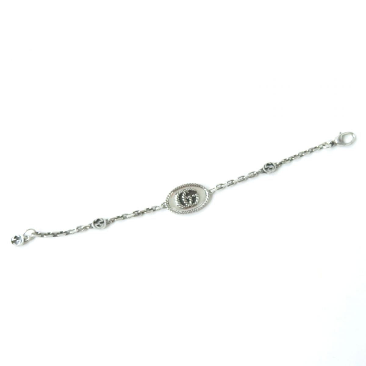 Gucci Double G Ag925 Bracelet Silver