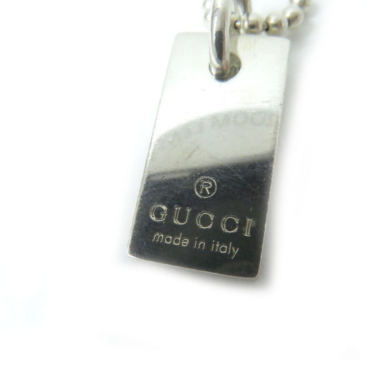 Gucci SV925 Ball Chain Bracelet Silver