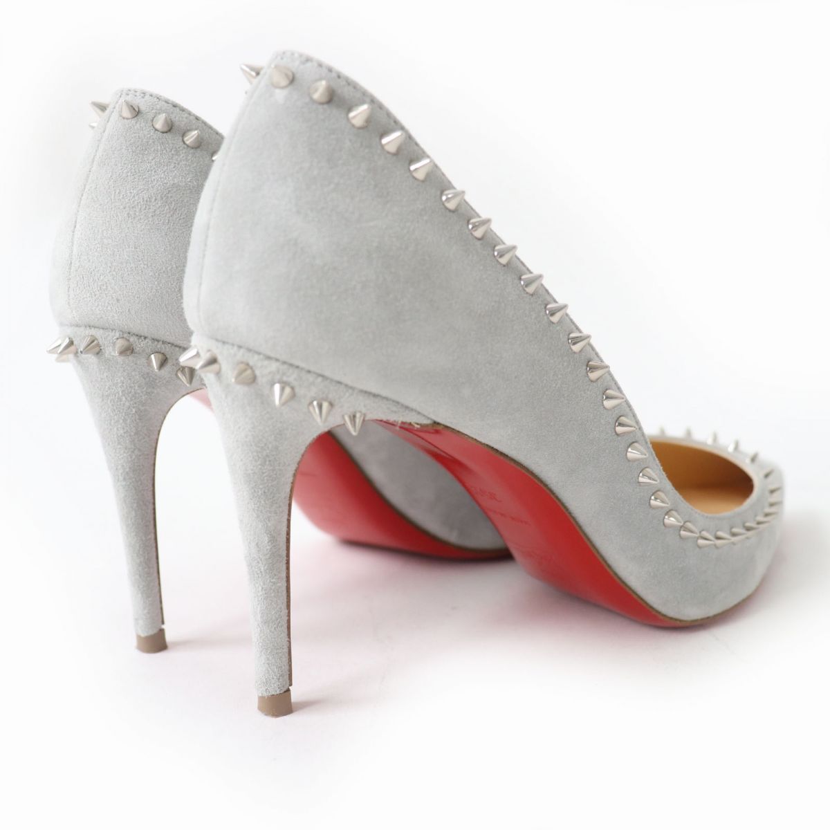 Christian Louboutin Anjalina 85 Suede Pumps