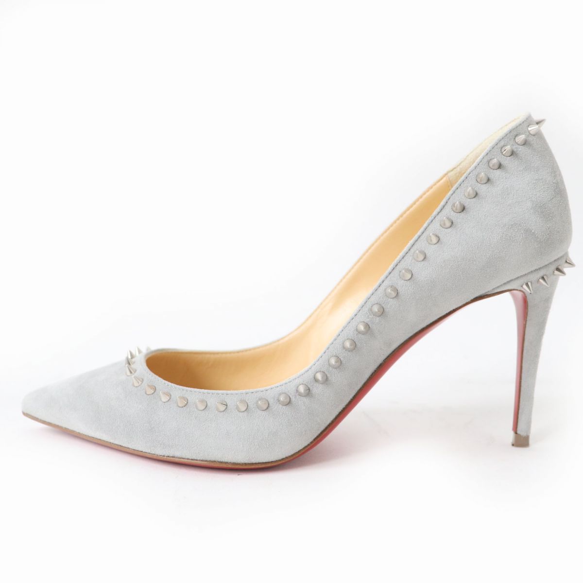 Christian Louboutin Anjalina 85 Suede Pumps