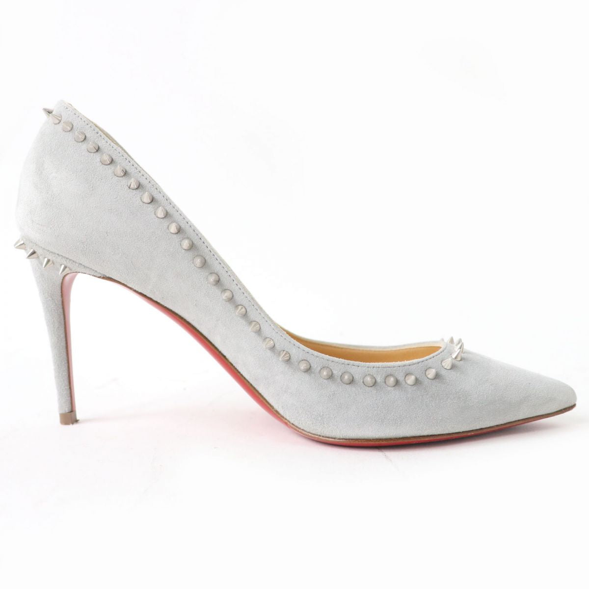 Christian Louboutin Anjalina 85 Suede Pumps