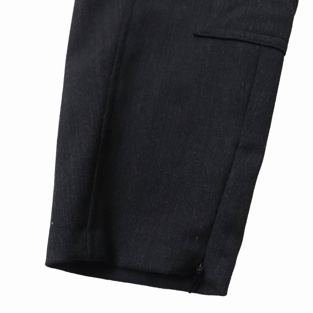 Hermes Wool Jodhpurs Pants Black Women