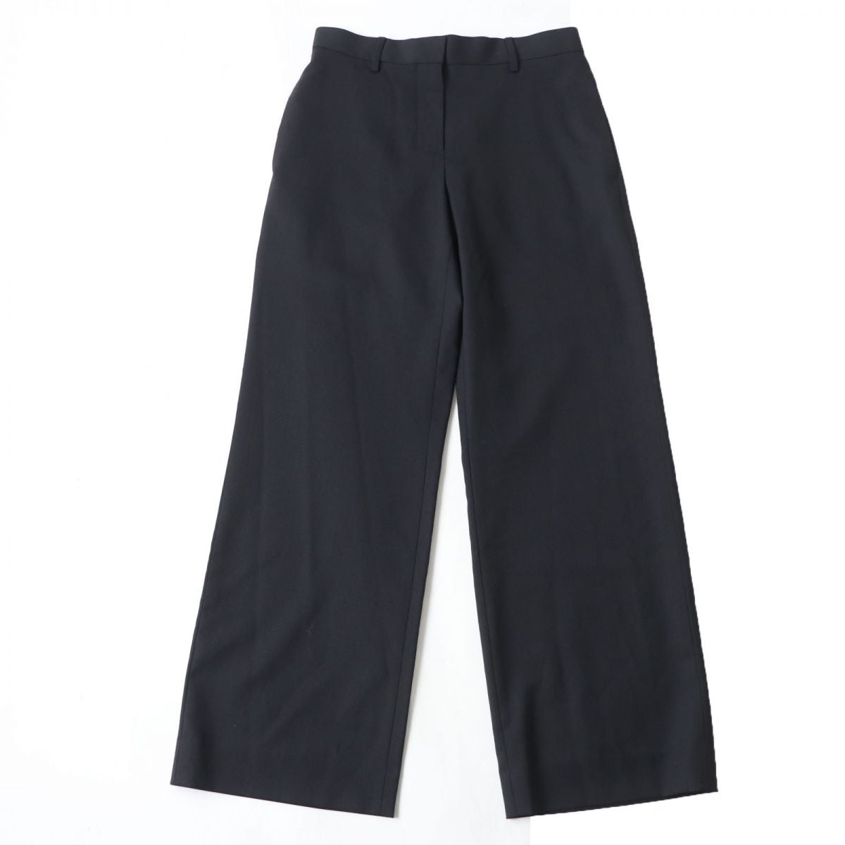 Loewe Wool Wide Pants Black Size 36