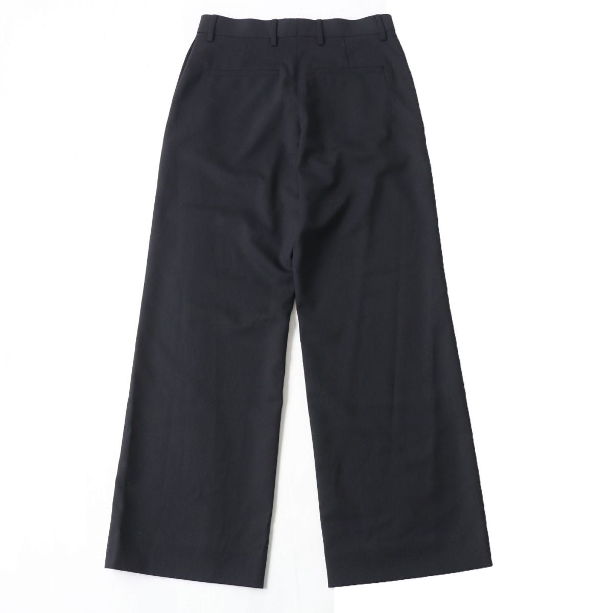 Loewe Wool Wide Pants Black Size 36