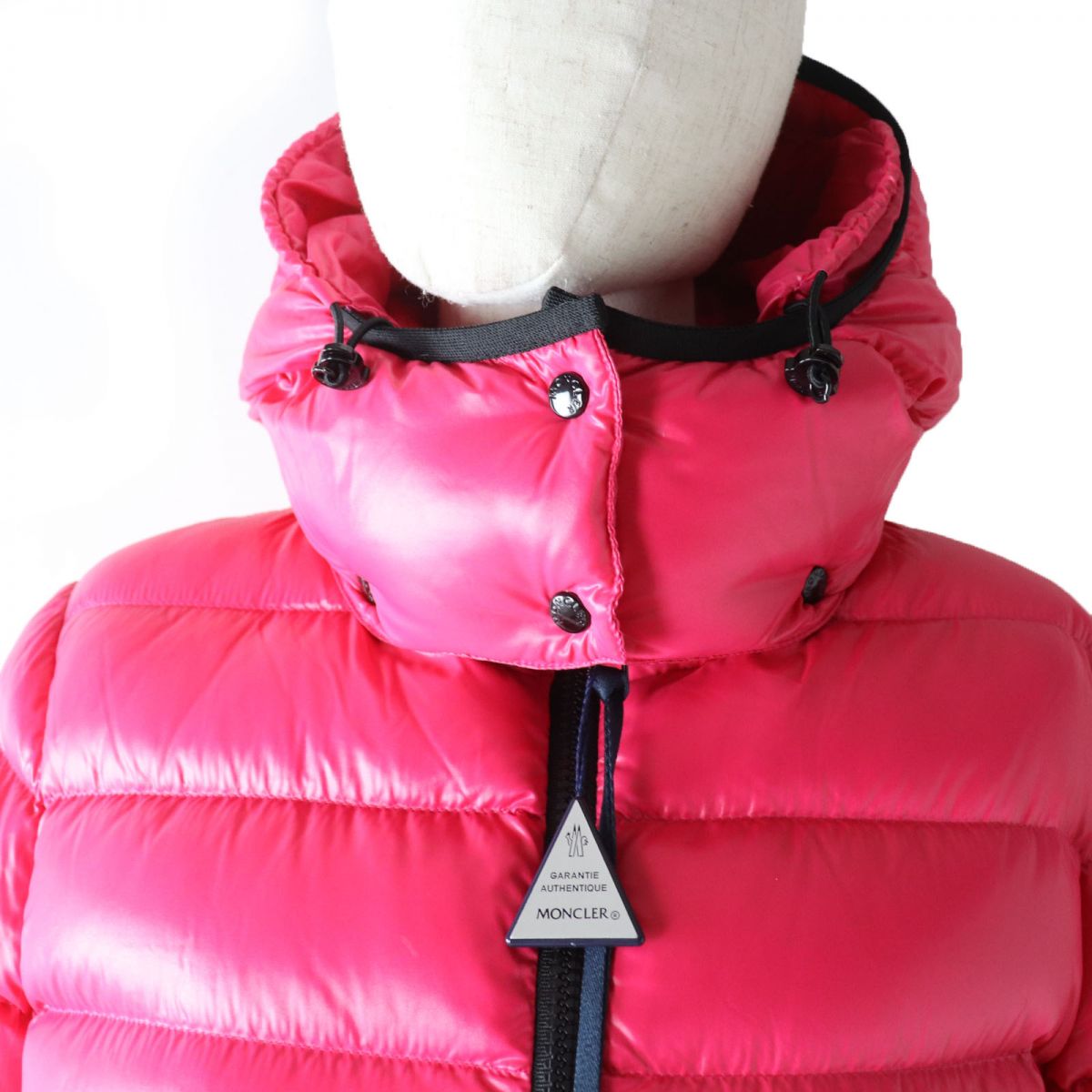 Moncler BADY ZIP UP Down Jacket with Hood, Pink