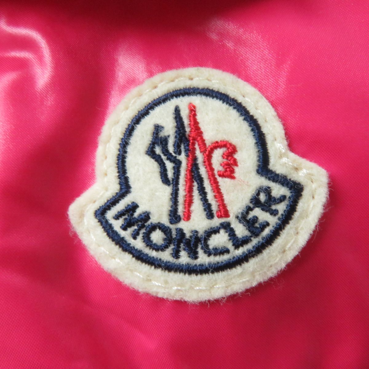 Moncler BADY ZIP UP Down Jacket with Hood, Pink