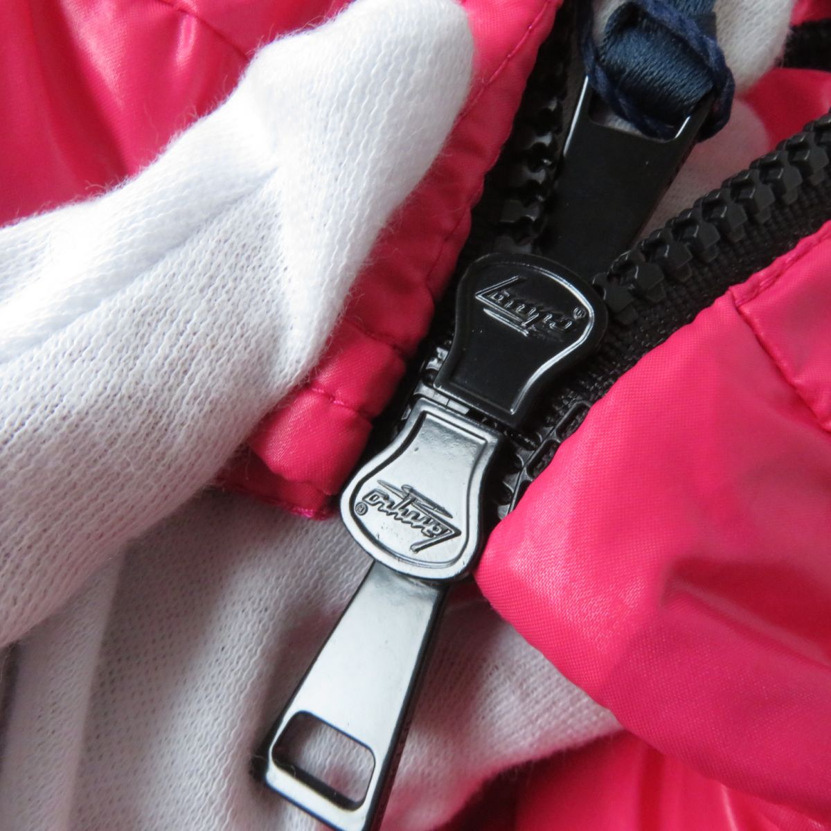 Moncler BADY ZIP UP Down Jacket with Hood, Pink