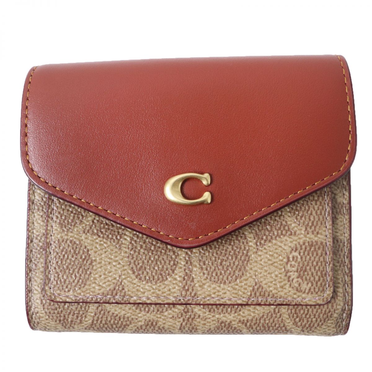 Coach C2329 Signature Canvas Small Wallet