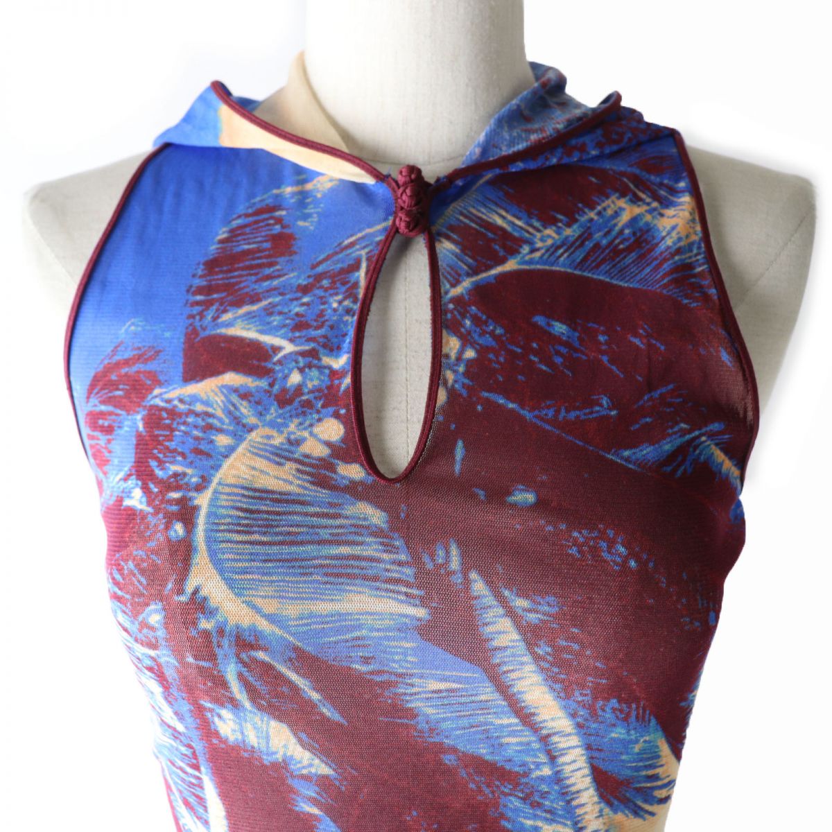 Jean Paul Gaultier Vintage Print Sleeveless Top