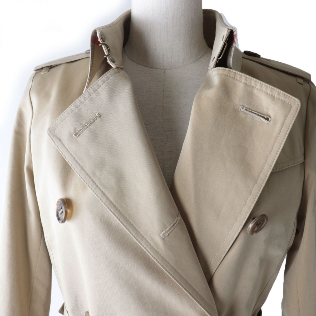 Burberry Trench Coat B1A59-430-51, Beige, Women's