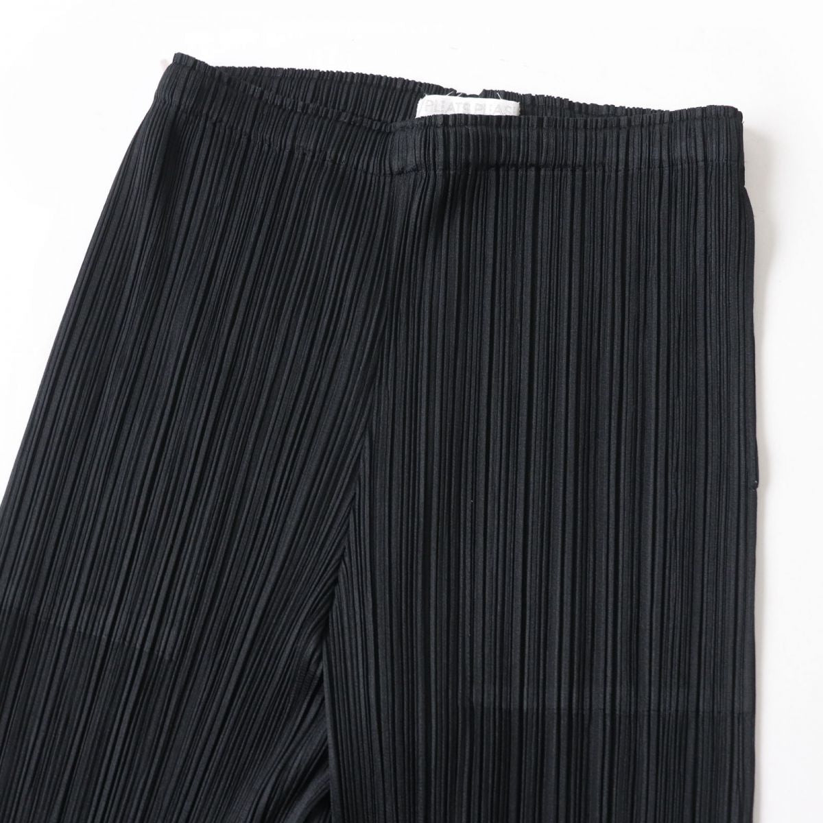 Issey Miyake Pleated Wide Pants Black