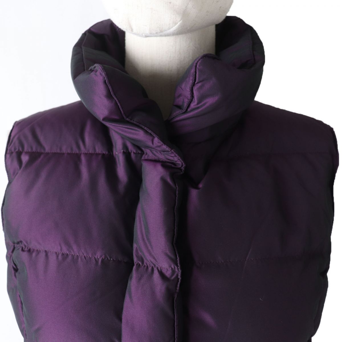 Burberry Women's Down Vest, Purple, Size 36