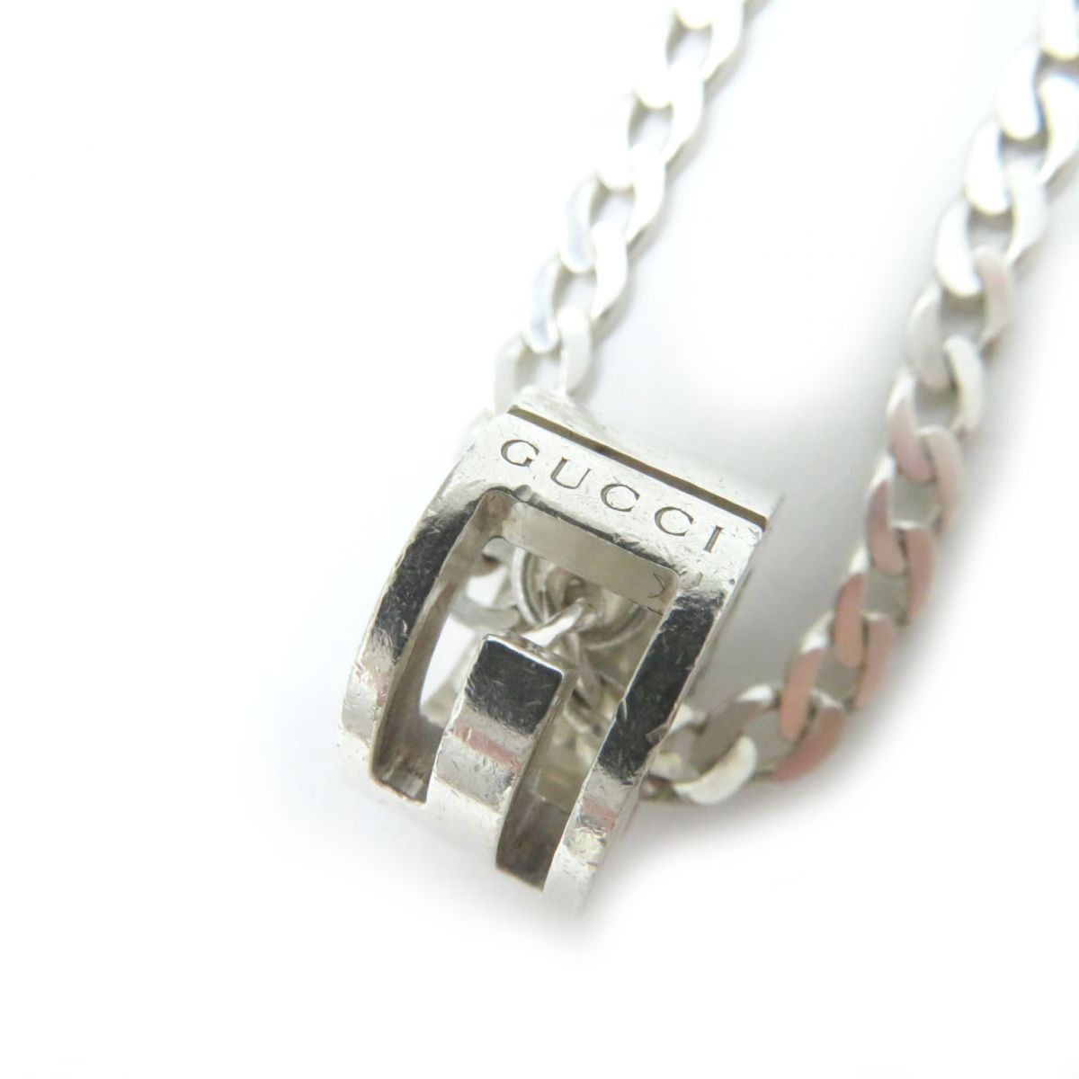 Gucci G-Ring SV925 Chain Necklace Silver