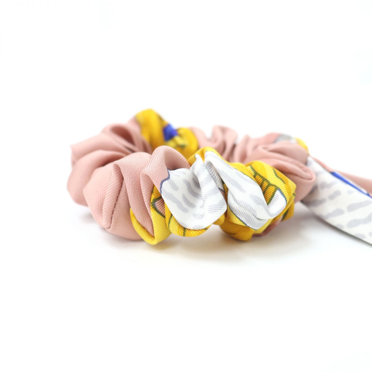 Hermes Silk Bella Scrunchie Hair Accessory