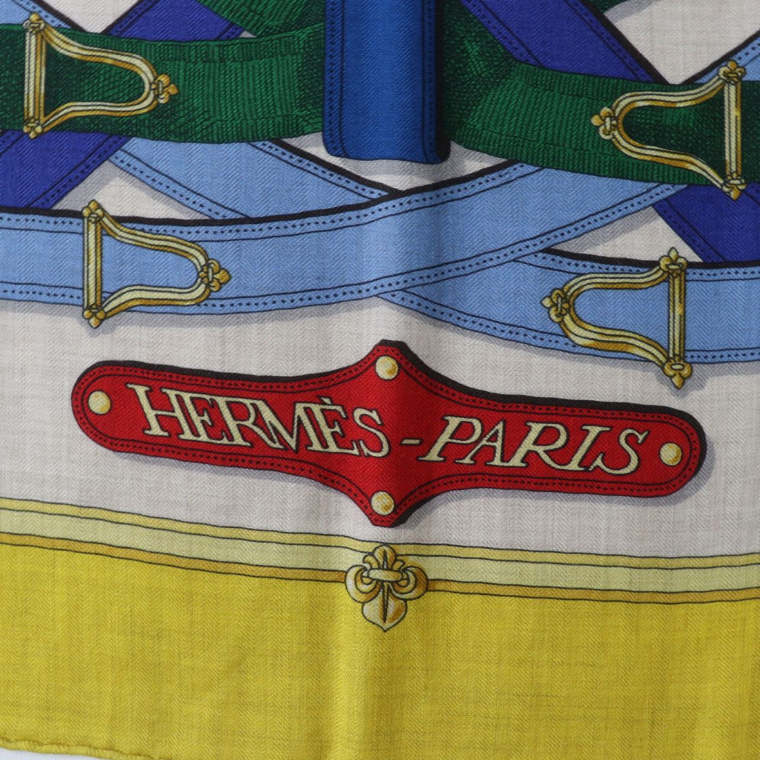 Hermes Cashmere Silk Large Shawl Scarf