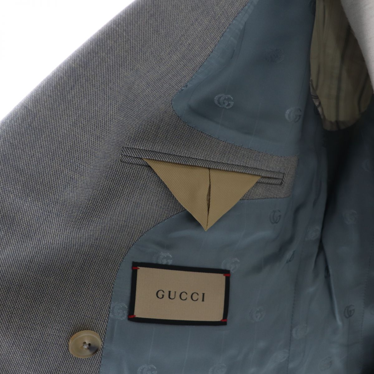 Gucci Wool Double-Breasted Jacket 669528