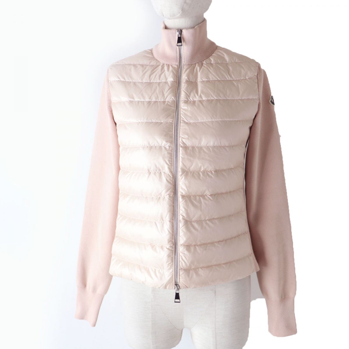 MONCLER 21 CARDIGAN Knitted Jacket XS Pink