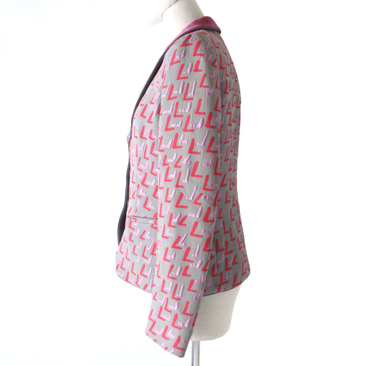 Emporio Armani Patterned Tailored Jacket 42