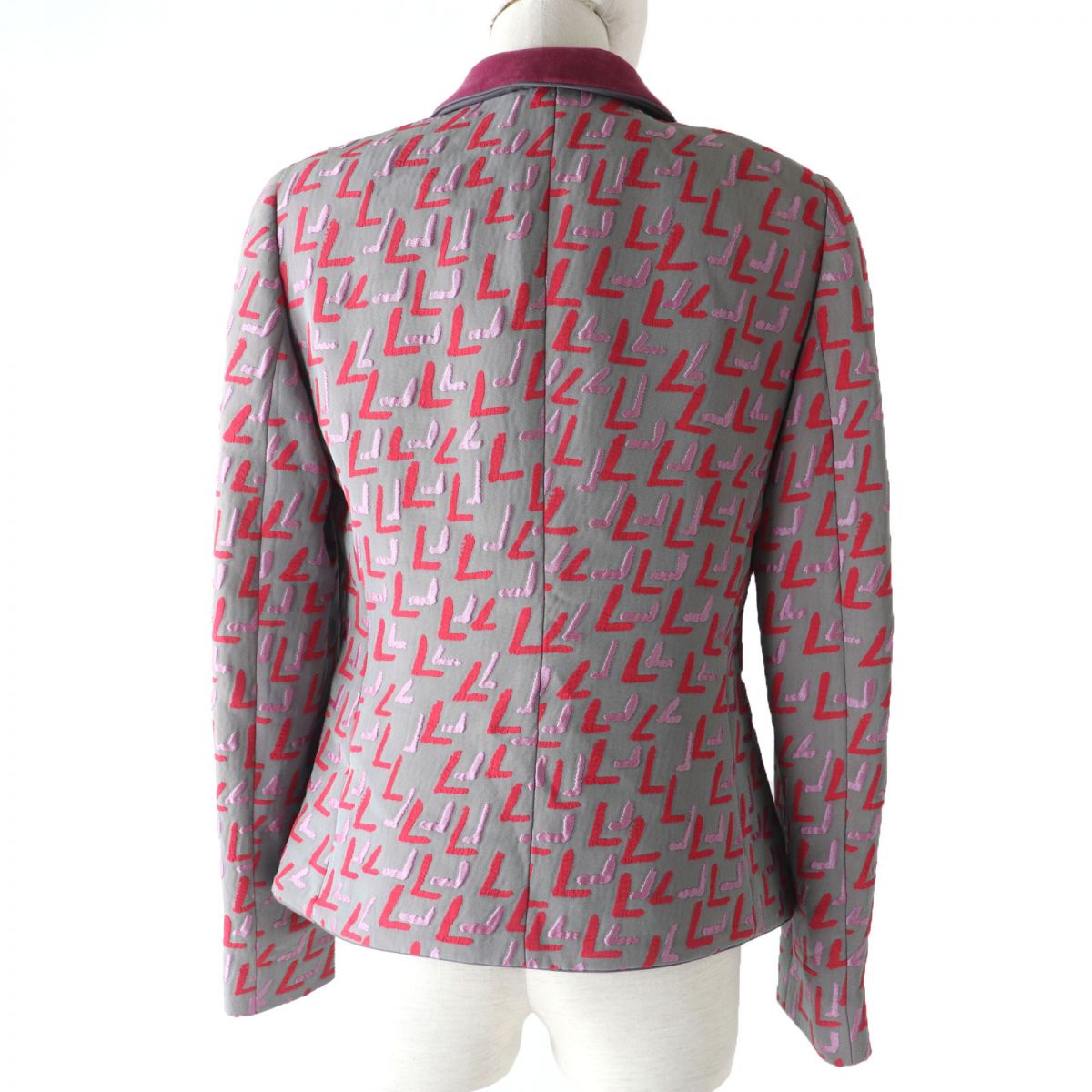 Emporio Armani Patterned Tailored Jacket 42