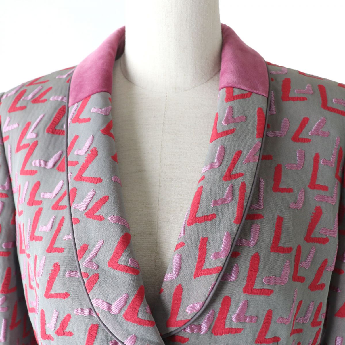 Emporio Armani Patterned Tailored Jacket 42