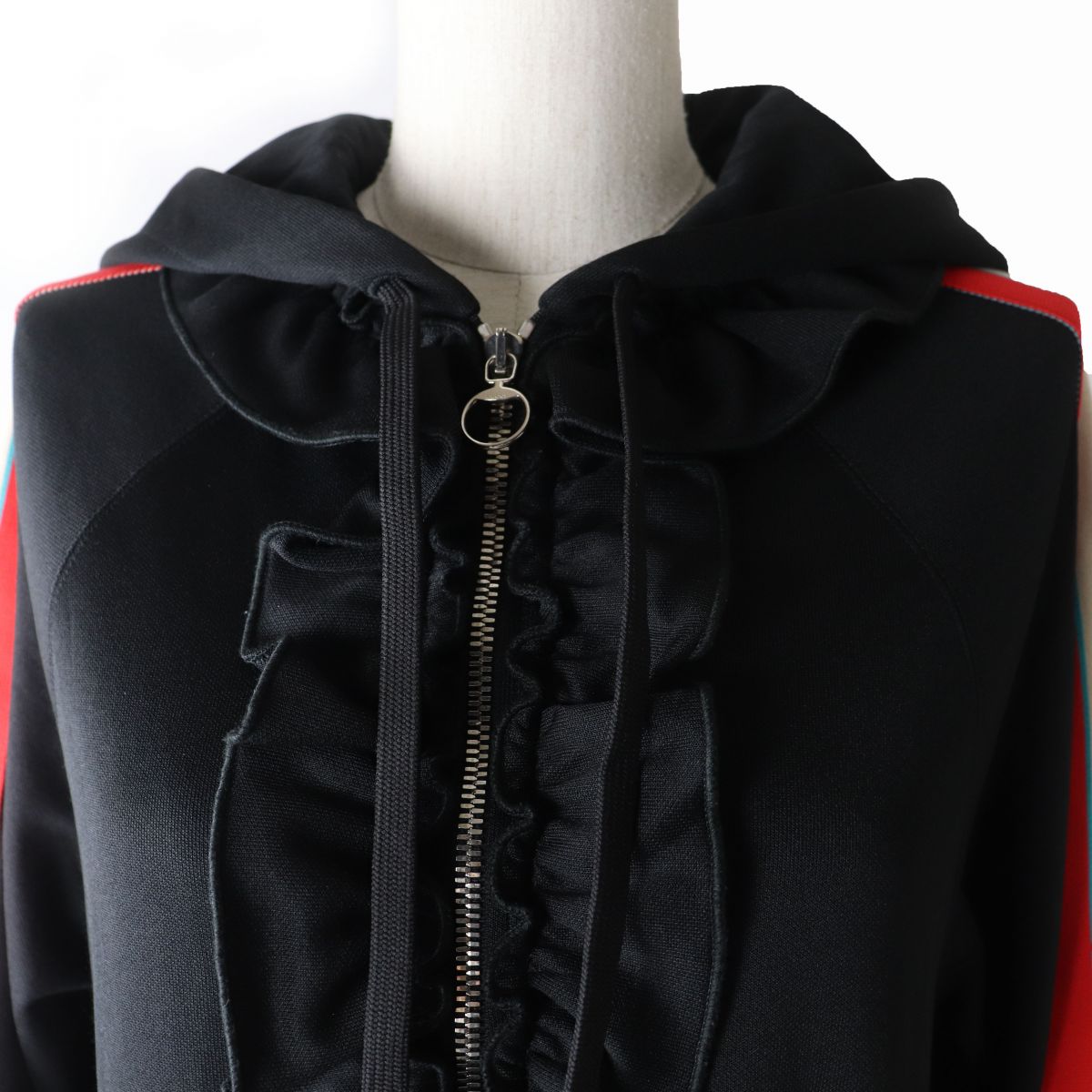 Gucci Hooded Jersey Dress Black XS