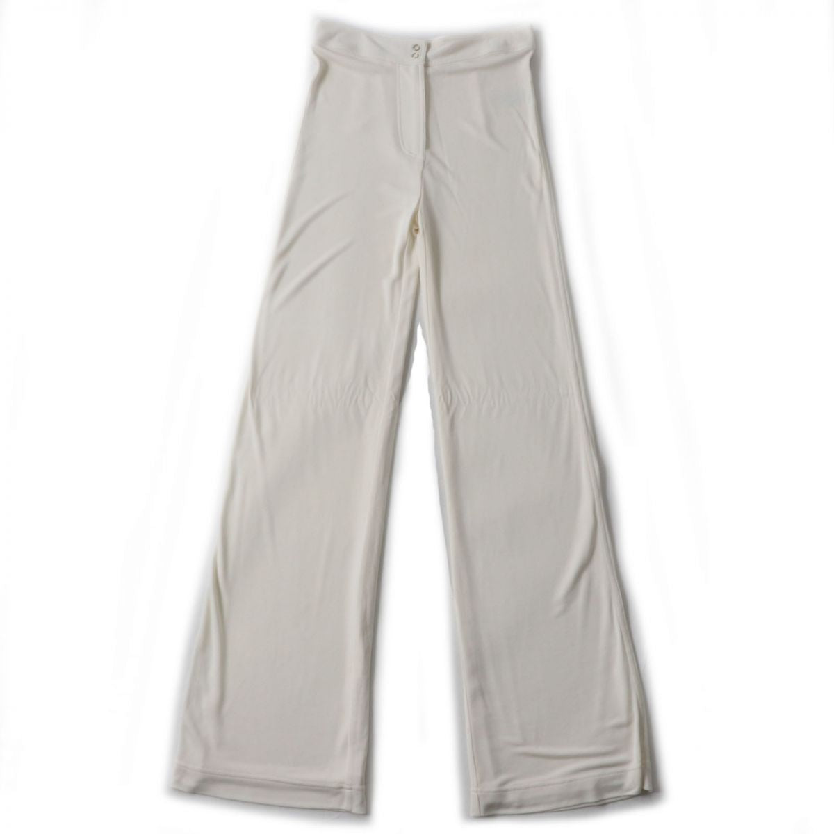 Burberry London Rayon Pants Ivory Women's