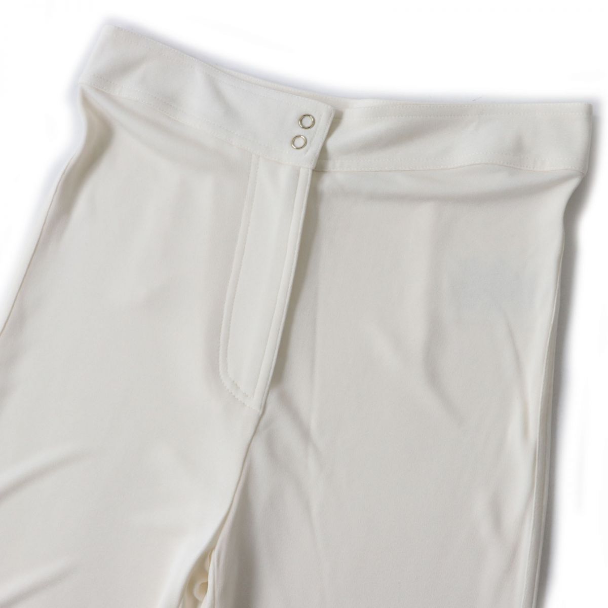 Burberry London Rayon Pants Ivory Women's