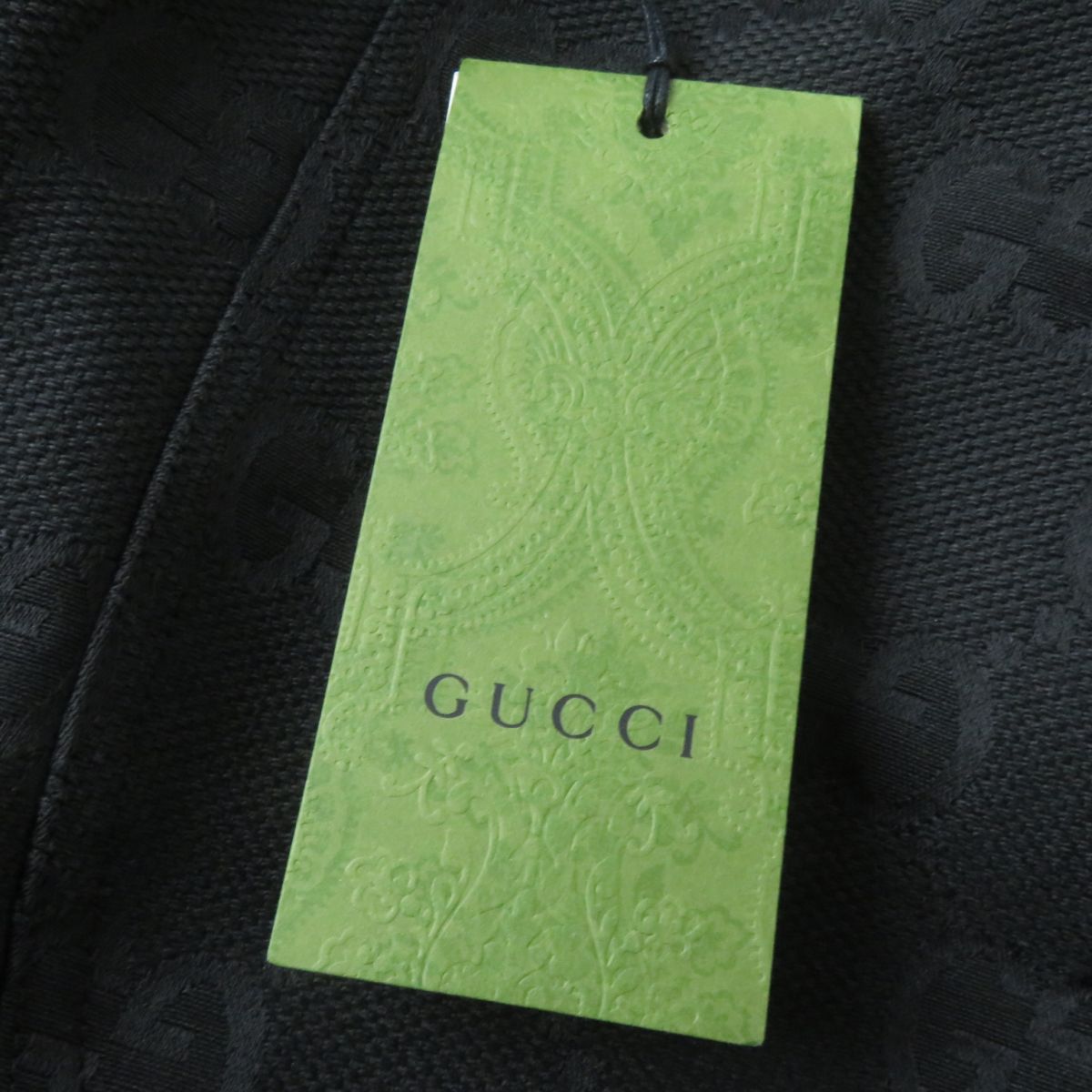 Gucci GG Monogram Zip Pants Black Size 40