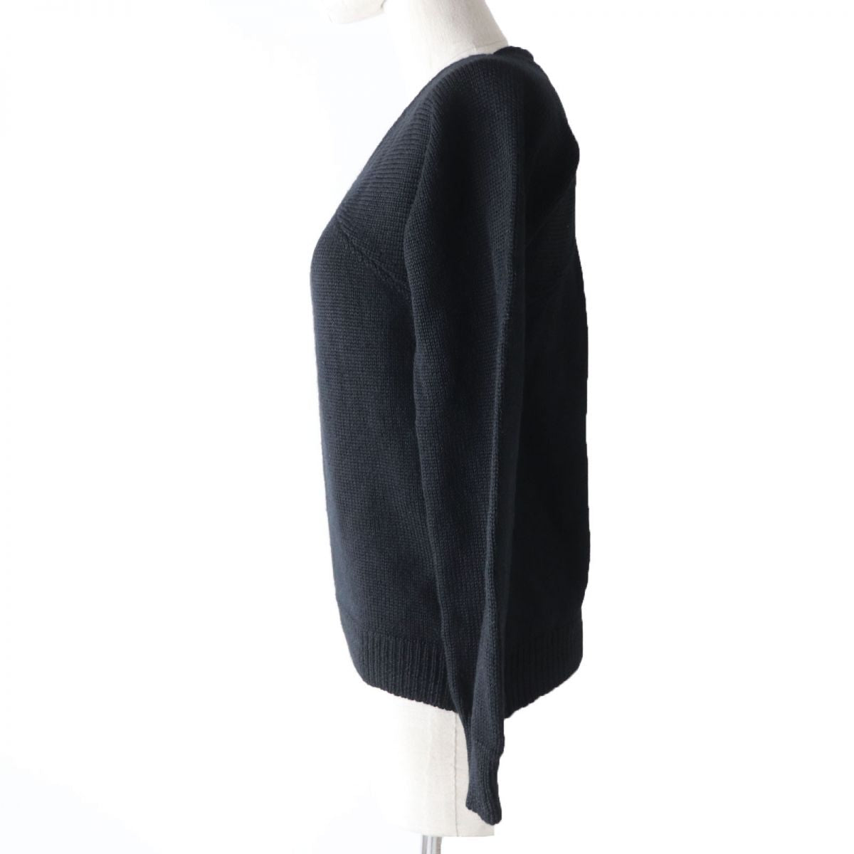 Maison Margiela V-neck Wool Sweater Black M