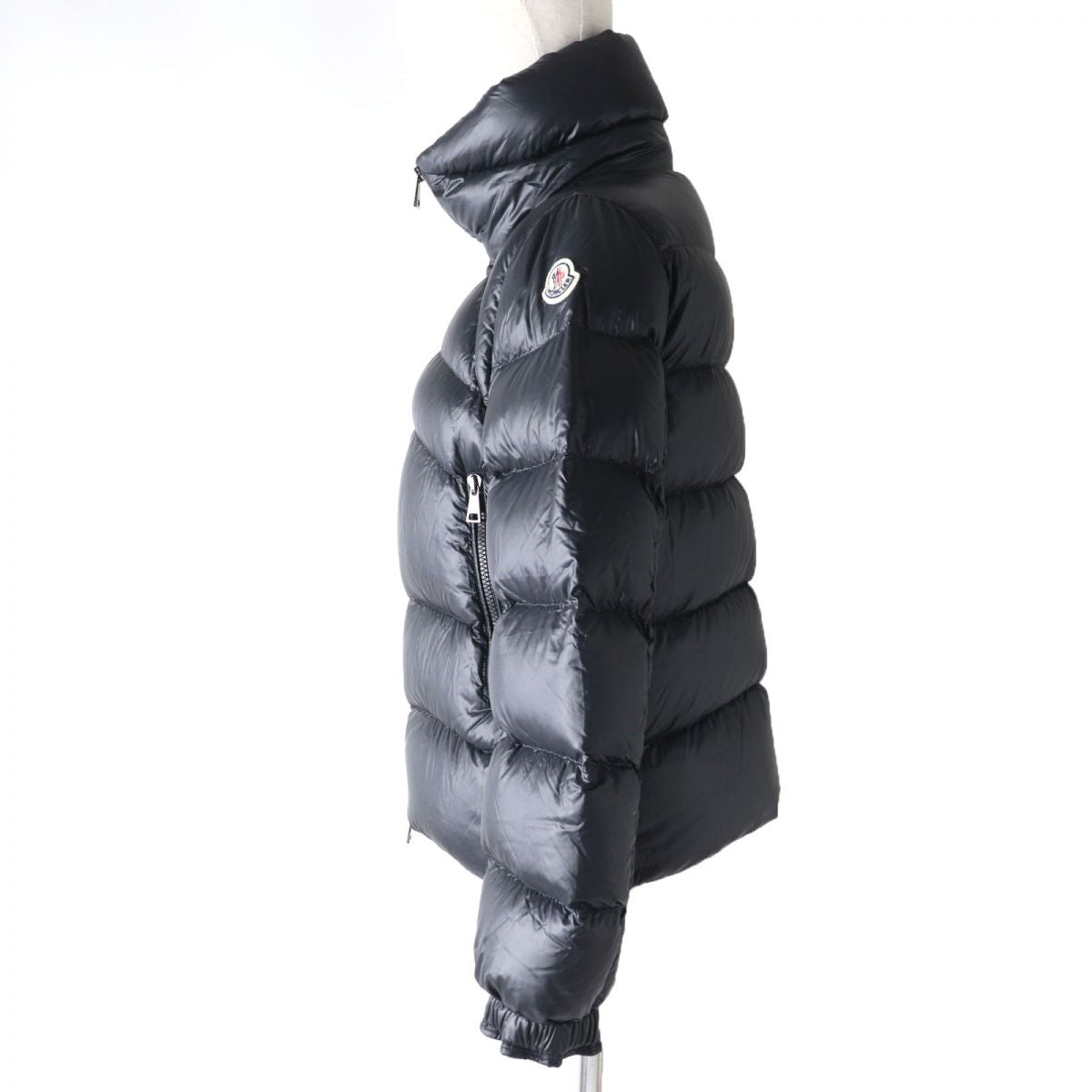 Moncler AUBERT Nylon Down Jacket Black Women's