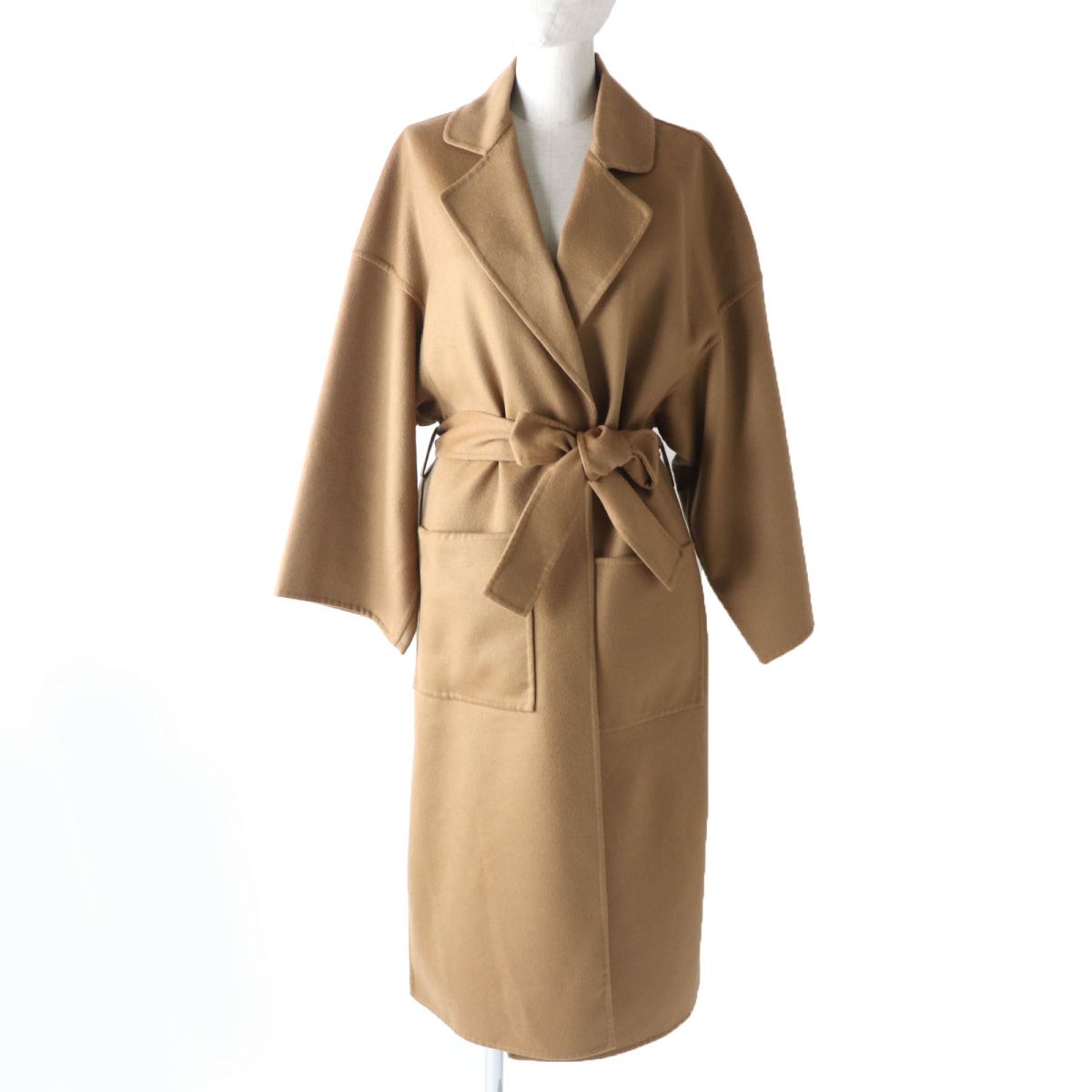 Loewe Cashmere Wool Belted Long Coat XXS