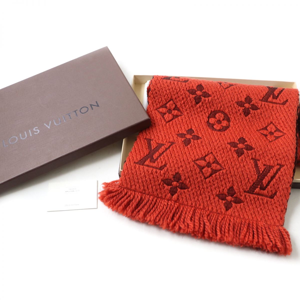 Louis Vuitton Logomania Monogram Scarf M75095