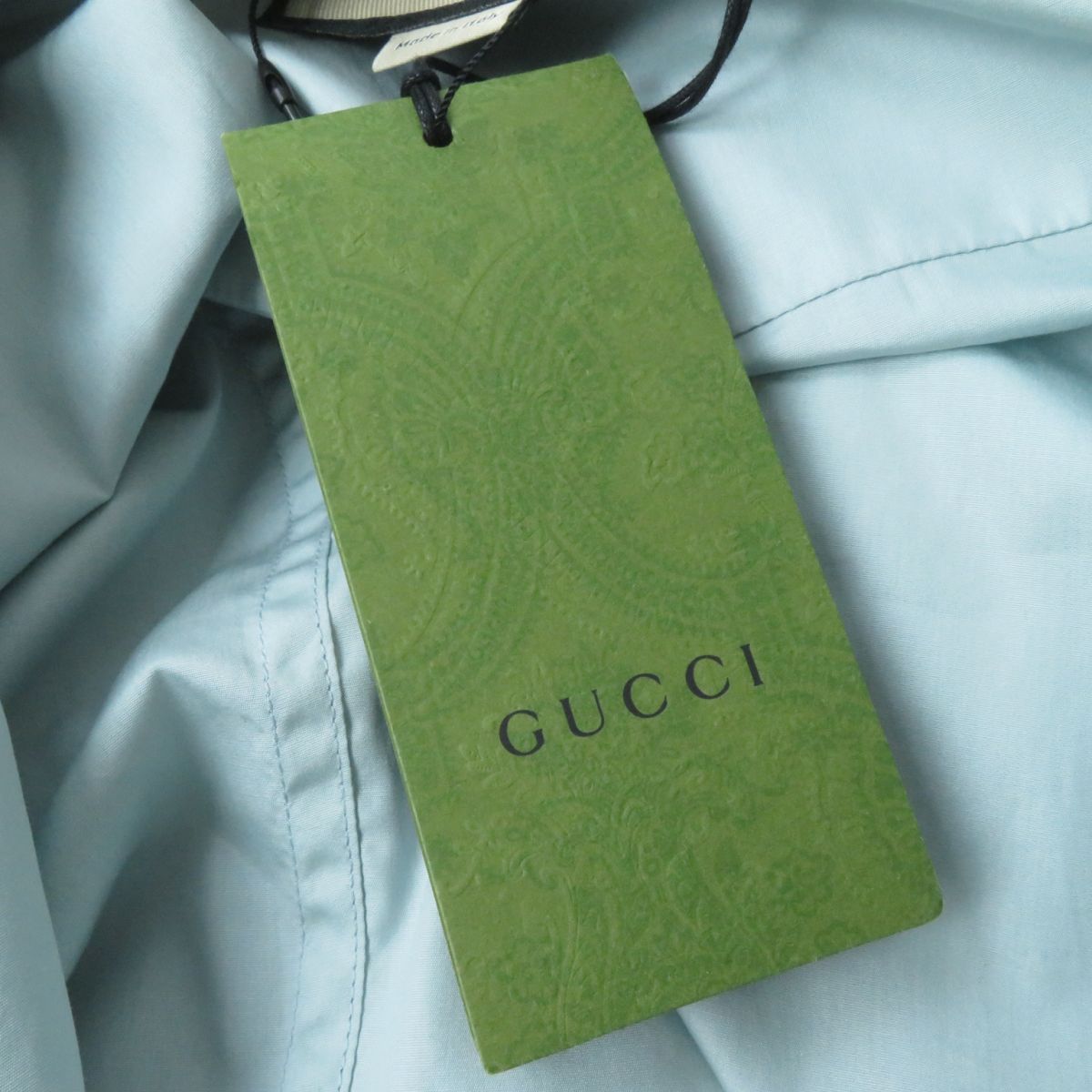 Gucci Cotton Poplin Shirt Double G Button